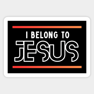 I Belong To Jesus | Christian Sticker